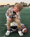 Touchdown Vibes Croc Shoe Charms | Football Shoe Accessories for Kids & Adults