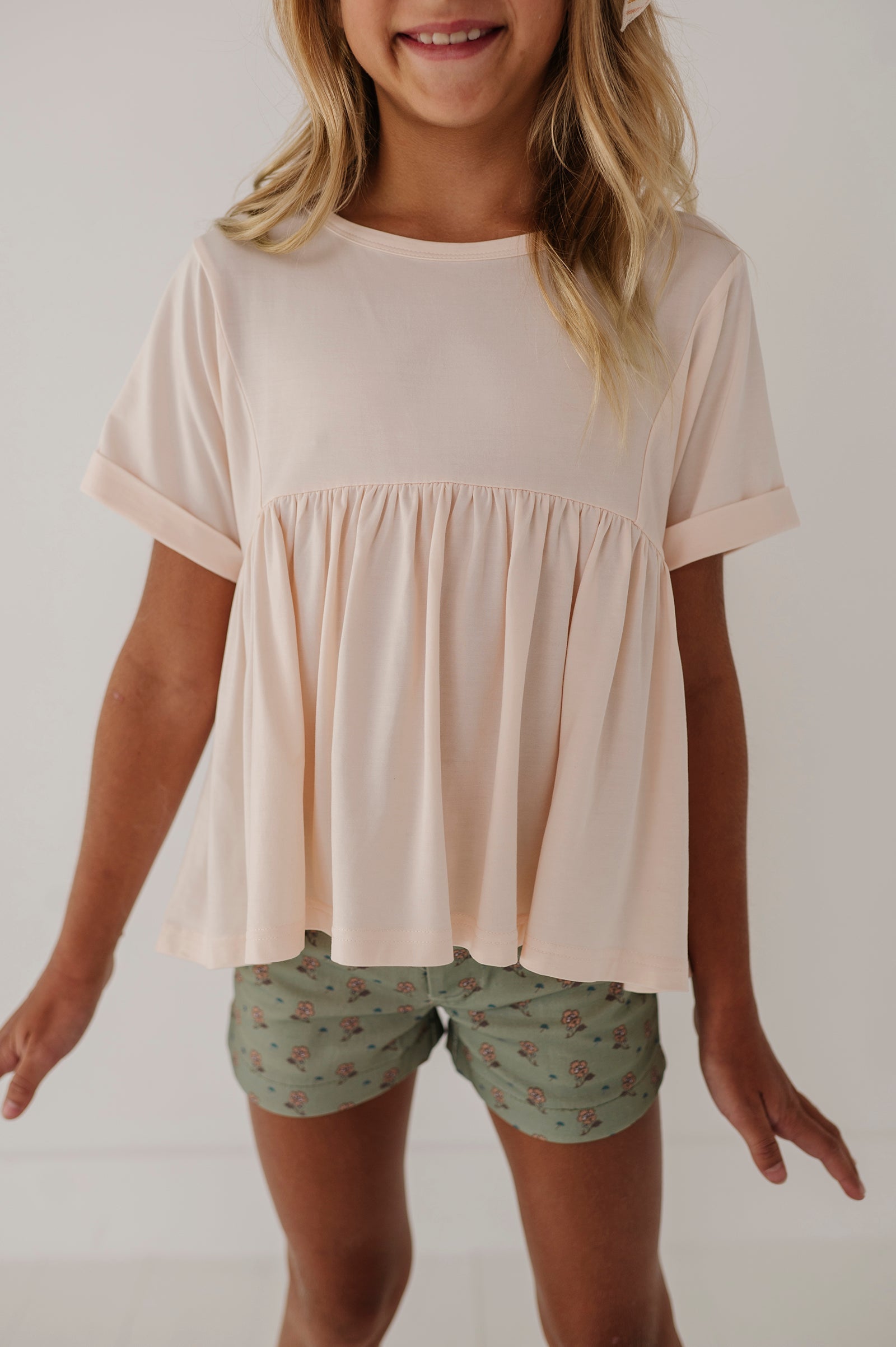 Children Girl Babydoll Top