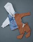Hooded Jean Jacket