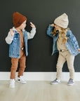 Hooded Jean Jacket