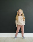 Dusty Rose Organic Leggings