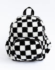 Black & White Sherpa Backpack