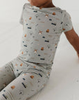 Short Sleeve Lounge Set