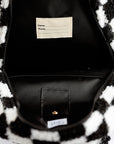 Black & White Sherpa Backpack