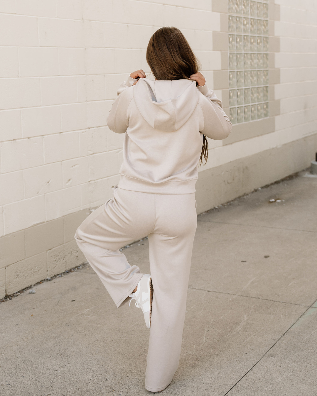 Harlow Half-Zip Hoodie &amp; Pants Lounge Set