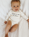 Mama is My Bestie Organic Bodysuit Long Sleeve