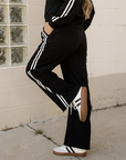 Varsity Stripe Crewneck & Sweatpants Set