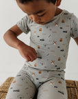 Short Sleeve Lounge Set