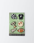 Touchdown Vibes Croc Shoe Charms | Football Shoe Accessories for Kids & Adults