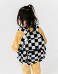 Black & White Sherpa Backpack