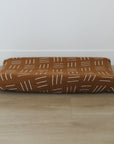 Mustard Mudcloth Muslin Changing Pad Cover