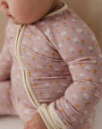 Long Sleeve Zip Romper