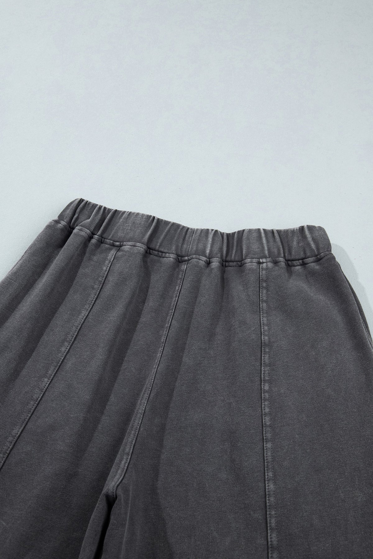 Lola Mineral-Wash Elastic-Waist Barrel Pants