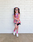 Pink Checks Kids and Family Socks | Checker Crew Socks