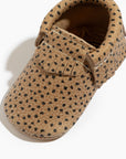 Almond Speckles Moccasin Baby Shoe