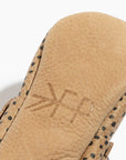 Almond Speckles Moccasin Baby Shoe