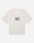 Ask Me About Jesus Heavyweight Tee – Cream