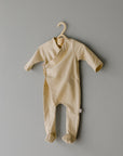 Cotton Footed Kimono  | Buttercream