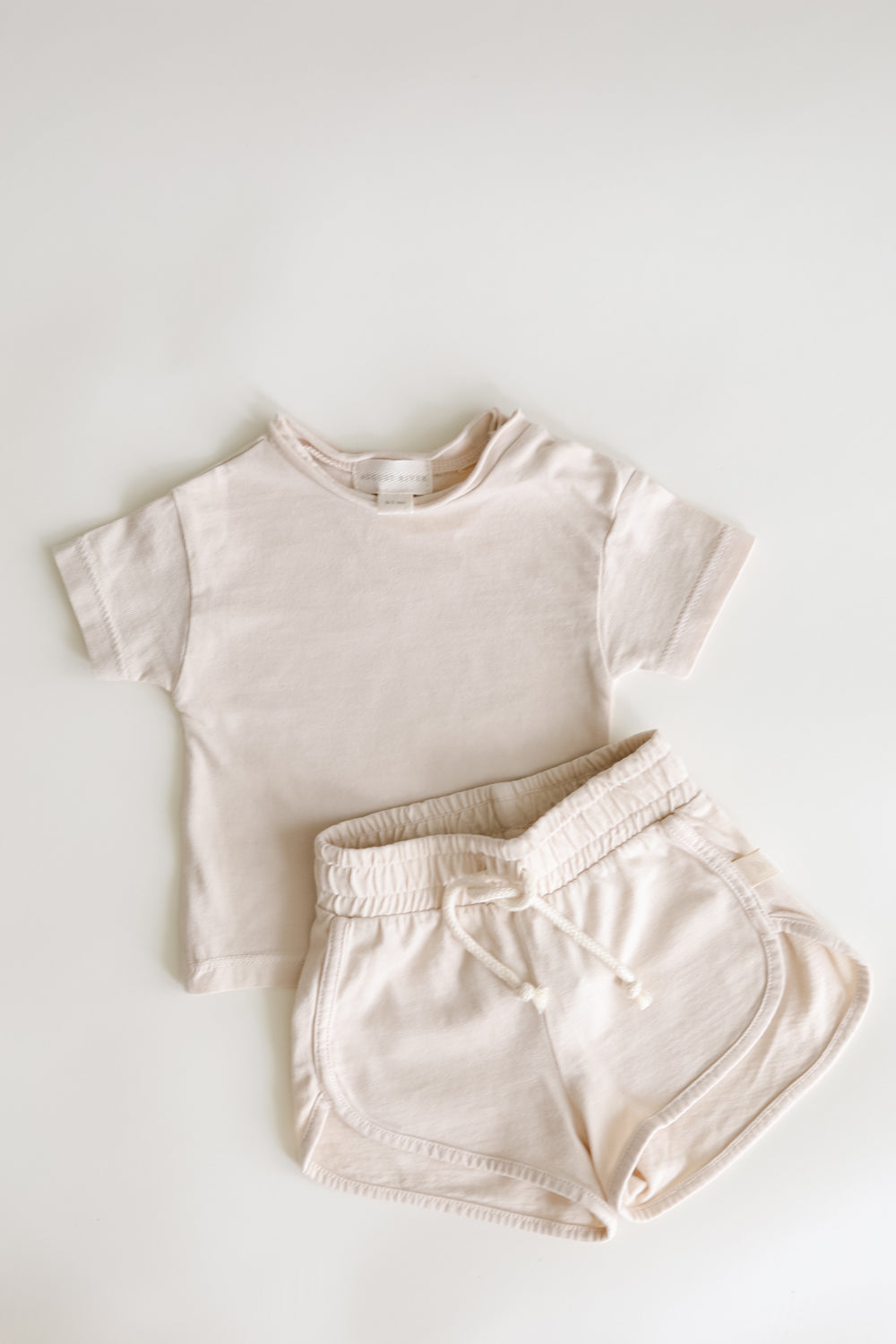 The Raw Edged Tee | Natural