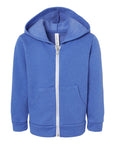 3739T Bella Canvas Custom Toddler Sponge Fleece Full Zip Hoodie Sweatshirt | Custom Toddler Zip Hoodie