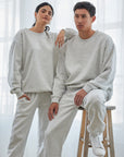 The Basics Cloud Crewneck | Relaxed Unisex Premium Fleece Sweatshirt