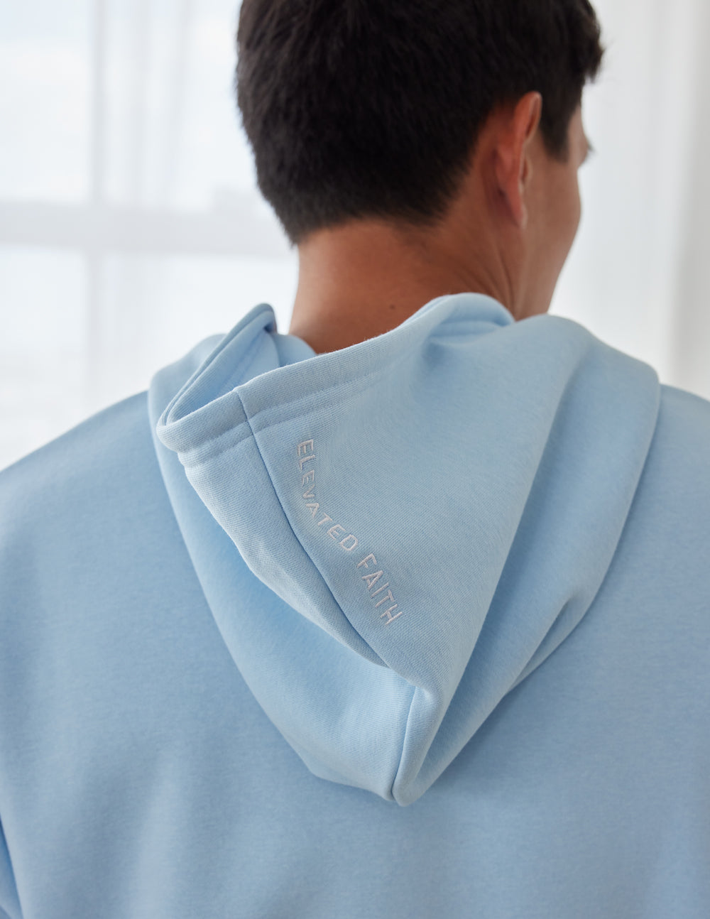 The Basics Dream Blue Unisex Hoodie | Relaxed Premium Fleece Hoodie