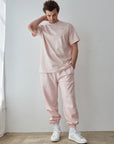 The Basics Lotus Unisex Sweatpants | Relaxed Premium Fleece Joggers