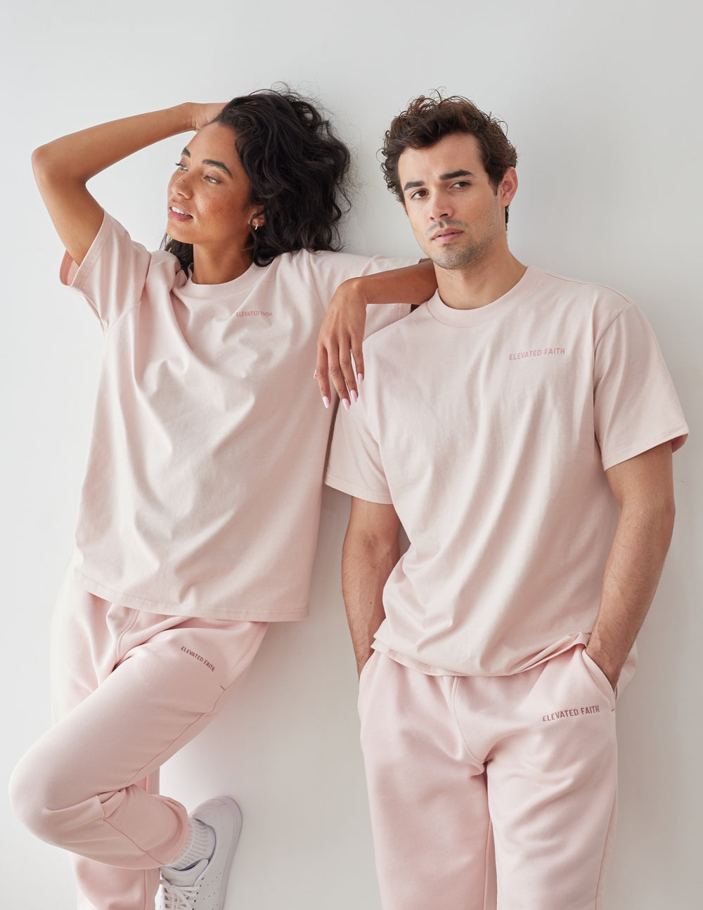 The Basics Lotus Unisex Tee | Oversized Cotton Essential Shirt