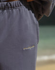 Basics Plum Wide Leg Sweatpants