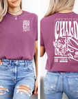 Child of God – Women’s Christian T-Shirt with Angel Design (2 Corinthians 6:18)