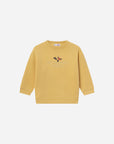 Better Days Butterfly New Wheat Kids’ Crewneck Sweatshirt