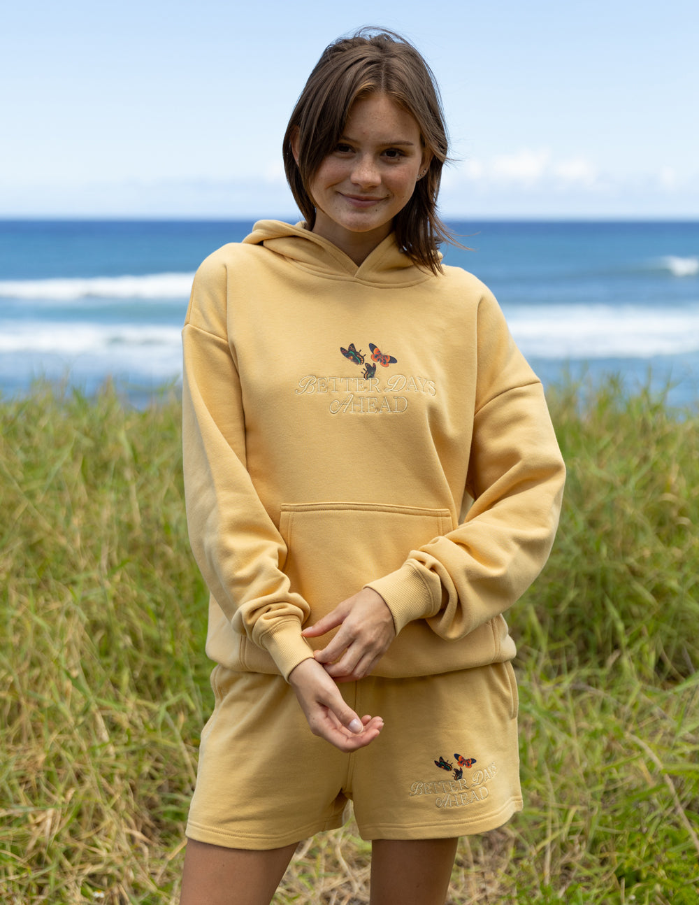 Better Days Butterfly Unisex Hoodie | Faith Based Boutique Hoodie