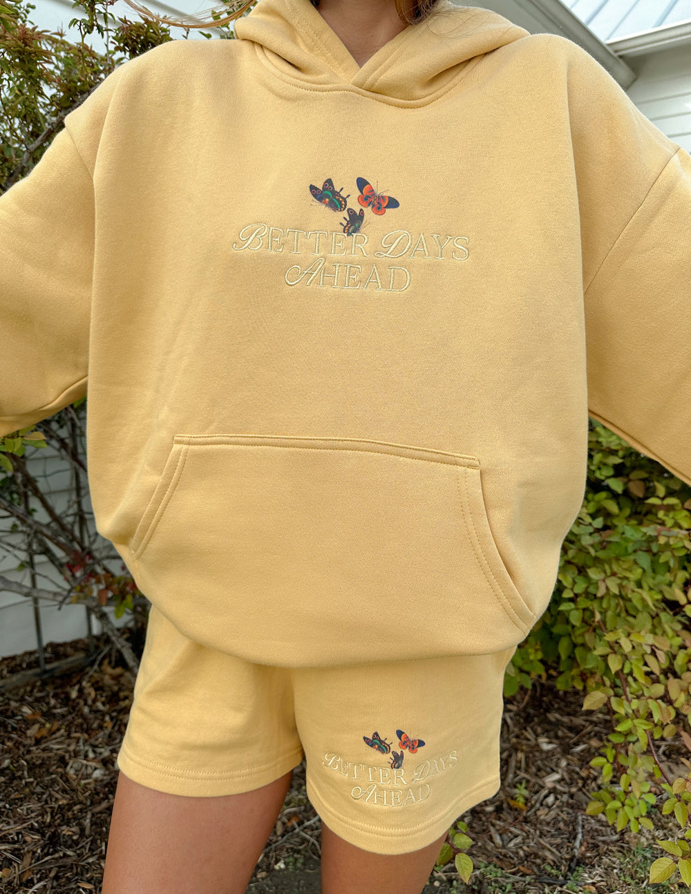 Better Days Butterfly Unisex Hoodie | Faith Based Boutique Hoodie