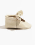 Birch Knotted Bow Baby Shoe