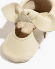 Birch Knotted Bow Baby Shoe