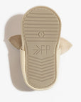 Birch Knotted Bow Baby Shoe