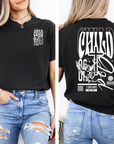 Child of God – Women’s Christian T-Shirt with Angel Design (2 Corinthians 6:18)