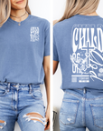 Child of God – Women’s Christian T-Shirt with Angel Design (2 Corinthians 6:18)