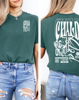 Child of God – Women’s Christian T-Shirt with Angel Design (2 Corinthians 6:18)
