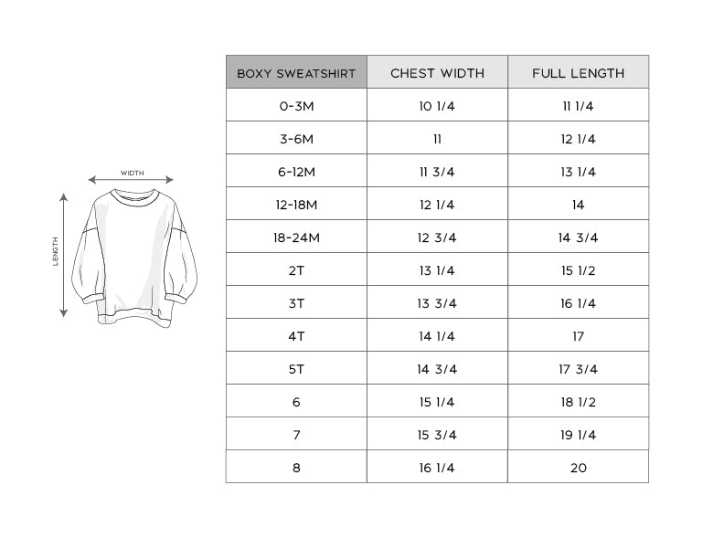 Boxy Sweatshirt