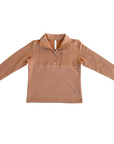 Boy's 3/4 Fleece Zip Sweatshirt