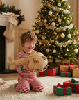 Rattan Toy Helicopter – Handcrafted Boho Pretend Play Toy for Kids | Montessori Airplane Nursery Decor