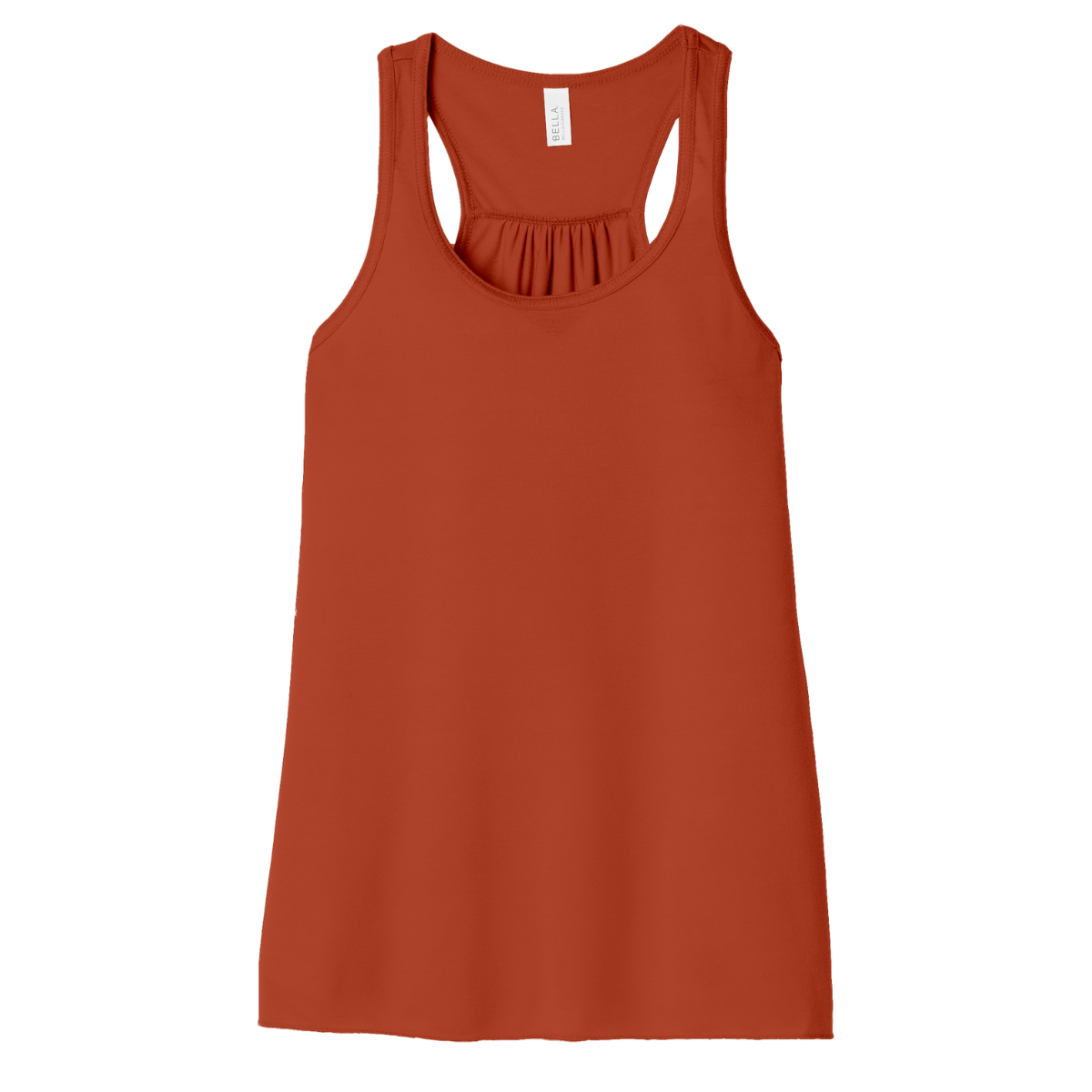B8800 Bella + Canvas Ladies&#39; Flowy Racerback Tank – Lightweight Custom Print Tank Top
