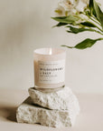 Wildflowers and Salt Soy Candle - White Jar - 11 oz