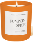 Pumpkin Spice Soy Candle - Orange Matte Jar - 15 oz