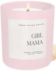 Girl Mama Soy Candle - Pink Matte Jar - 15 oz