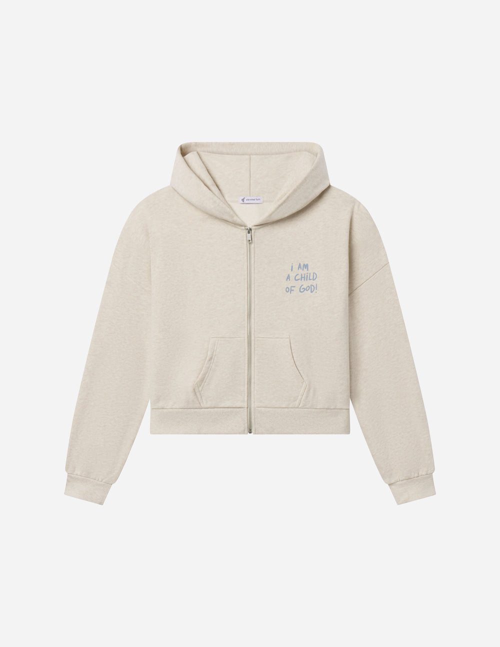 Child of God Heather Eggshell Full-Zip Hoodie