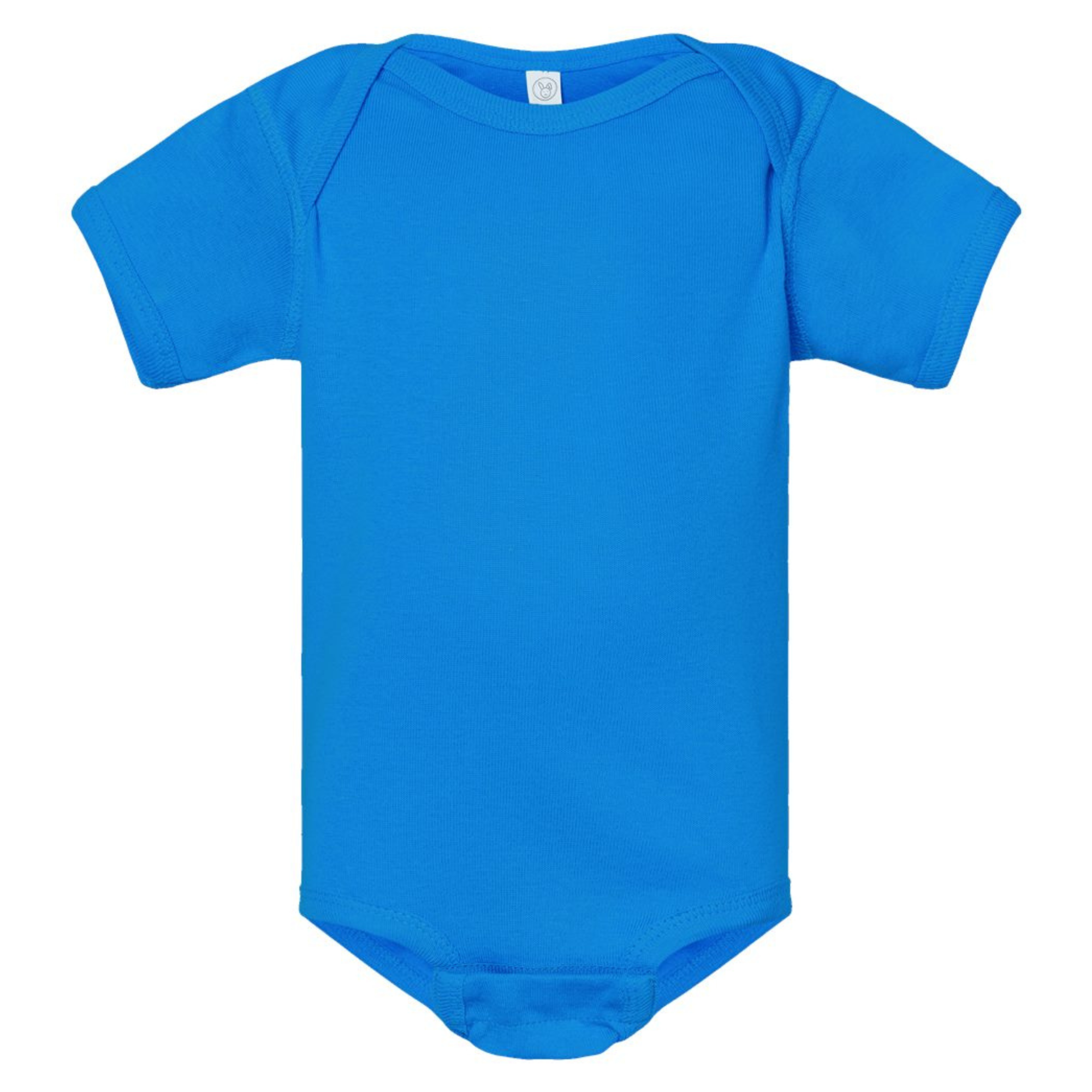 4400 Rabbit Skins Custom Infant Baby Rib Bodysuit | Custom Baby Bodysuit