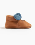 Corduroy Cowgirl Knotted Bow Baby Shoe