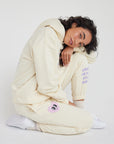 Create in Me a Clean Heart Unisex Sweatpants | Relaxed Christian Joggers | Ivory